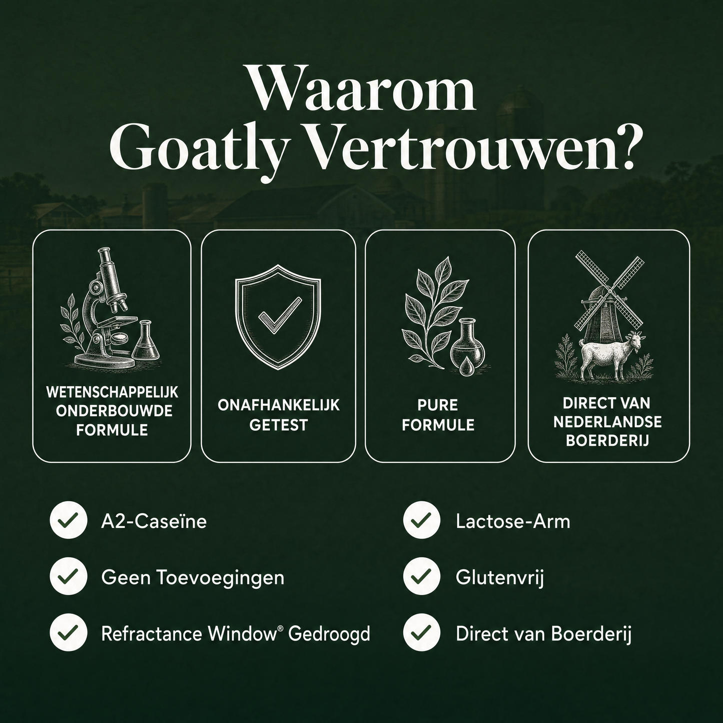 Goatly Geitenmelkpoeder voor Sterke Botten 50+