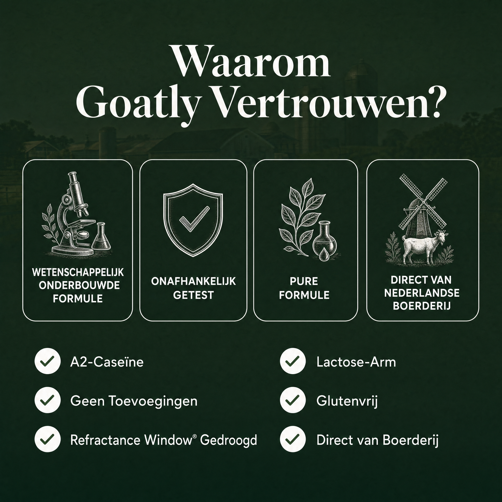 Goatly Geitenmelkpoeder voor Sterke Botten 50+